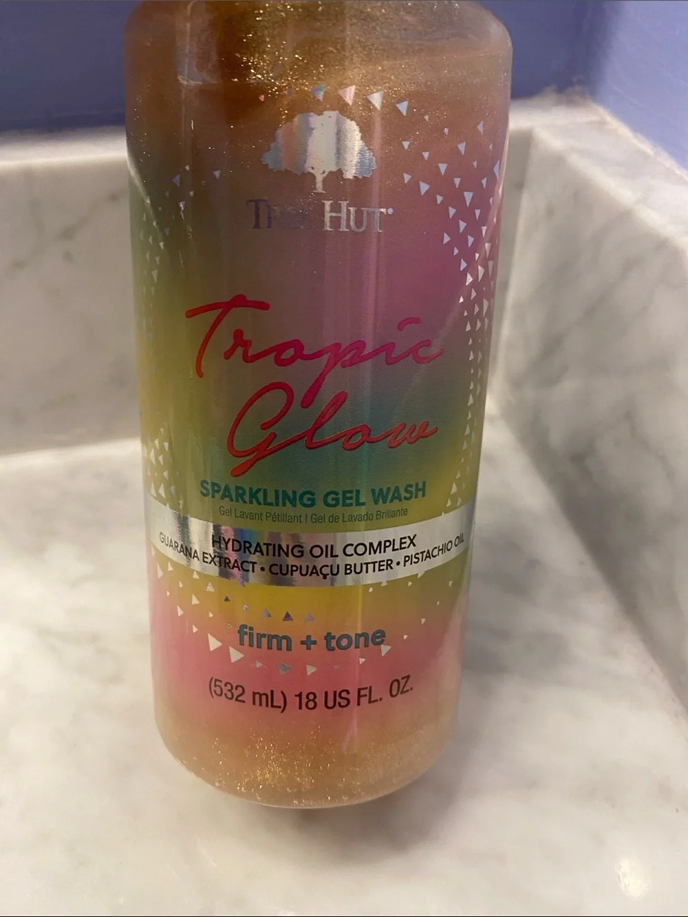 The Hut Tropic Glow Sparkling Gel Wash